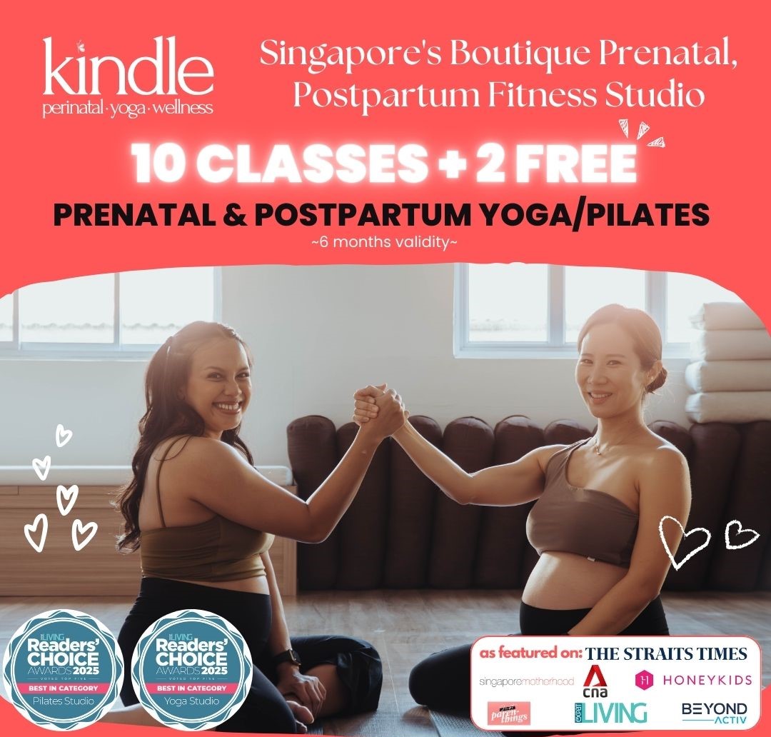 Kindle Space Prenatal Postpartum Pilates Yoga - 10 Classes